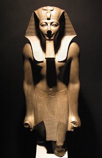Thutmose III faraone della XVIII dinastia egizia - 1458 a.C. circa